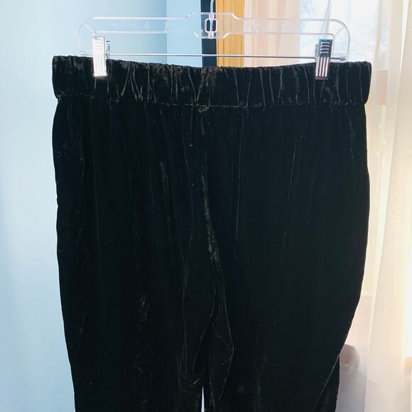 NWT J. Crew Easy Pull On Velvet Pants Size 8 - Picture 5 of 6
